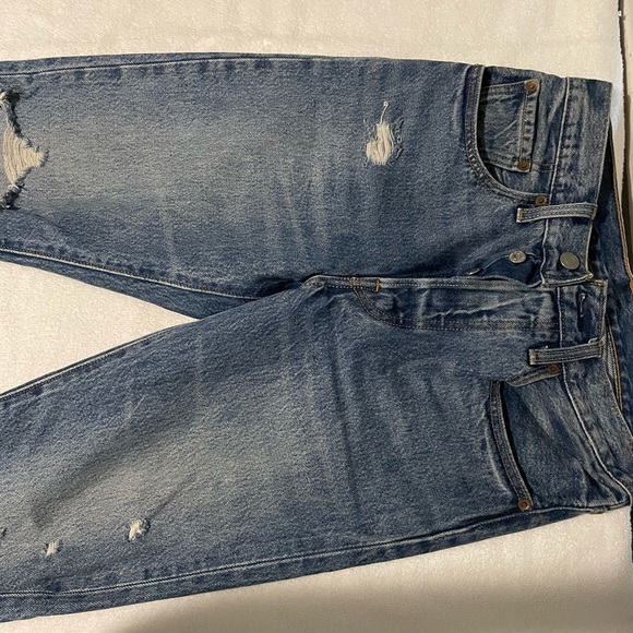 Levi’s 501 jean - size 26 - distressed stone wash - Picture 2 of 4